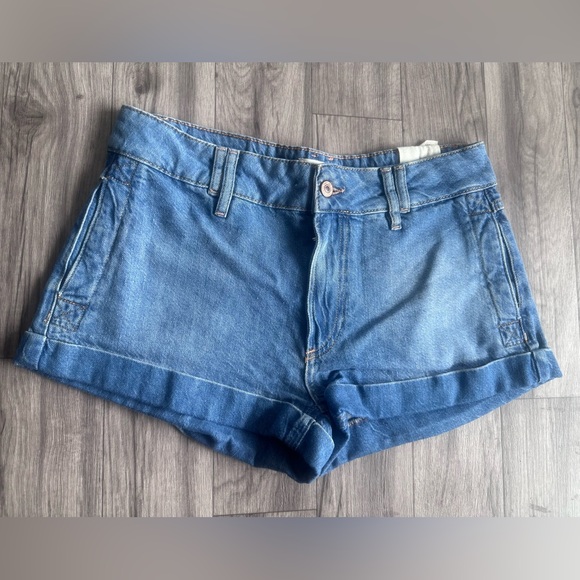 We The Free Pants - We The Free Light Blue Jean Shorts